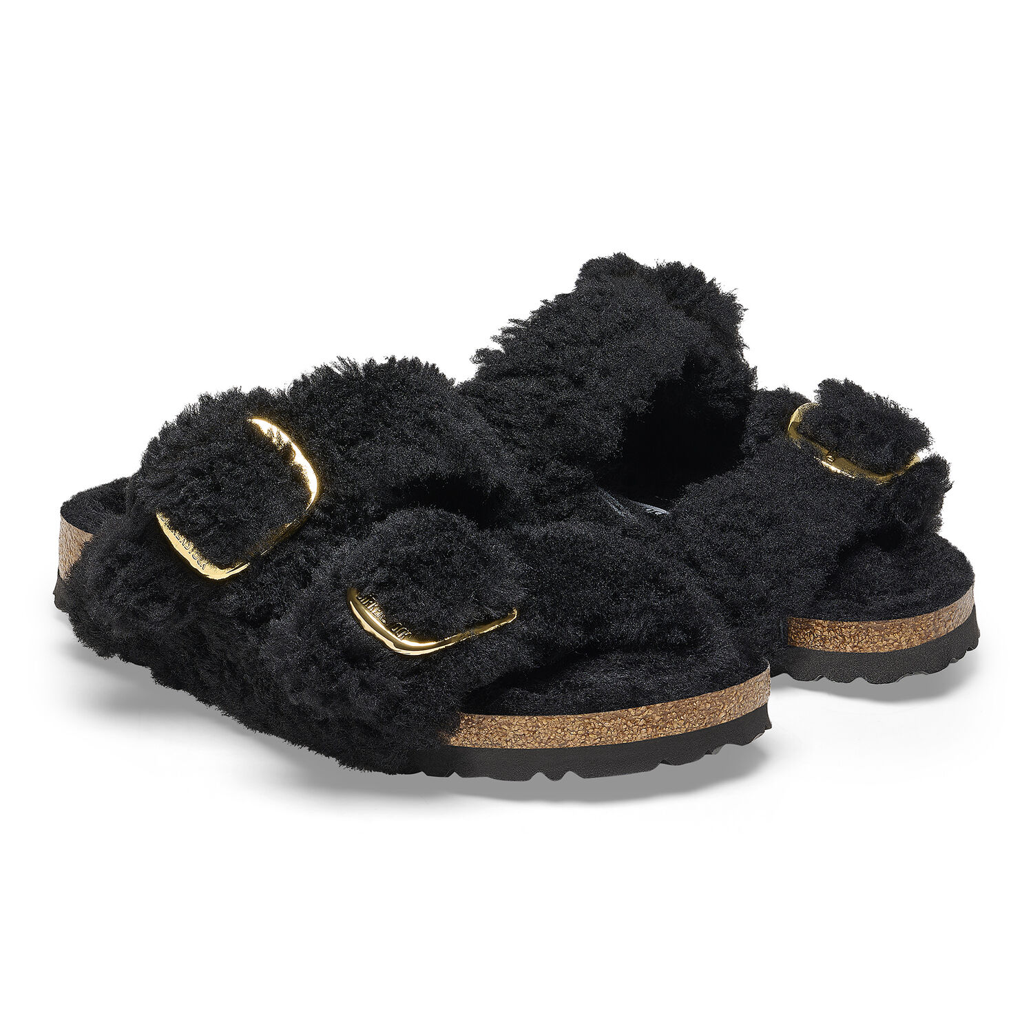 Birkenstock - Arizona Big Buckle Shearling Black - immagine 6