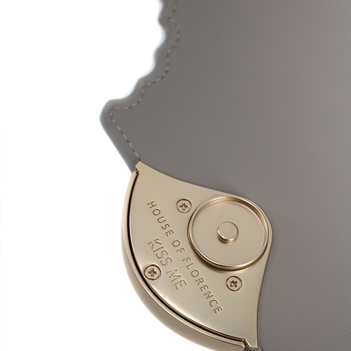 House Of Florence - Venus Bite Shoulder Bag Grey - immagine 6