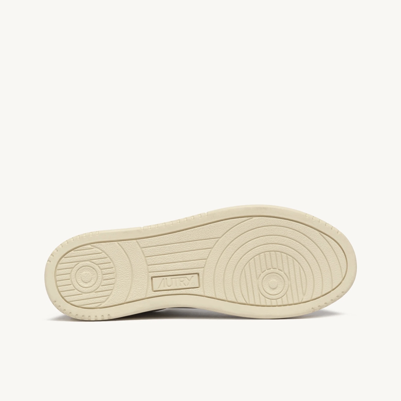 Autry - Sneaker Medalist Low in Pelle e Suede Bianca Marrone - immagine 4