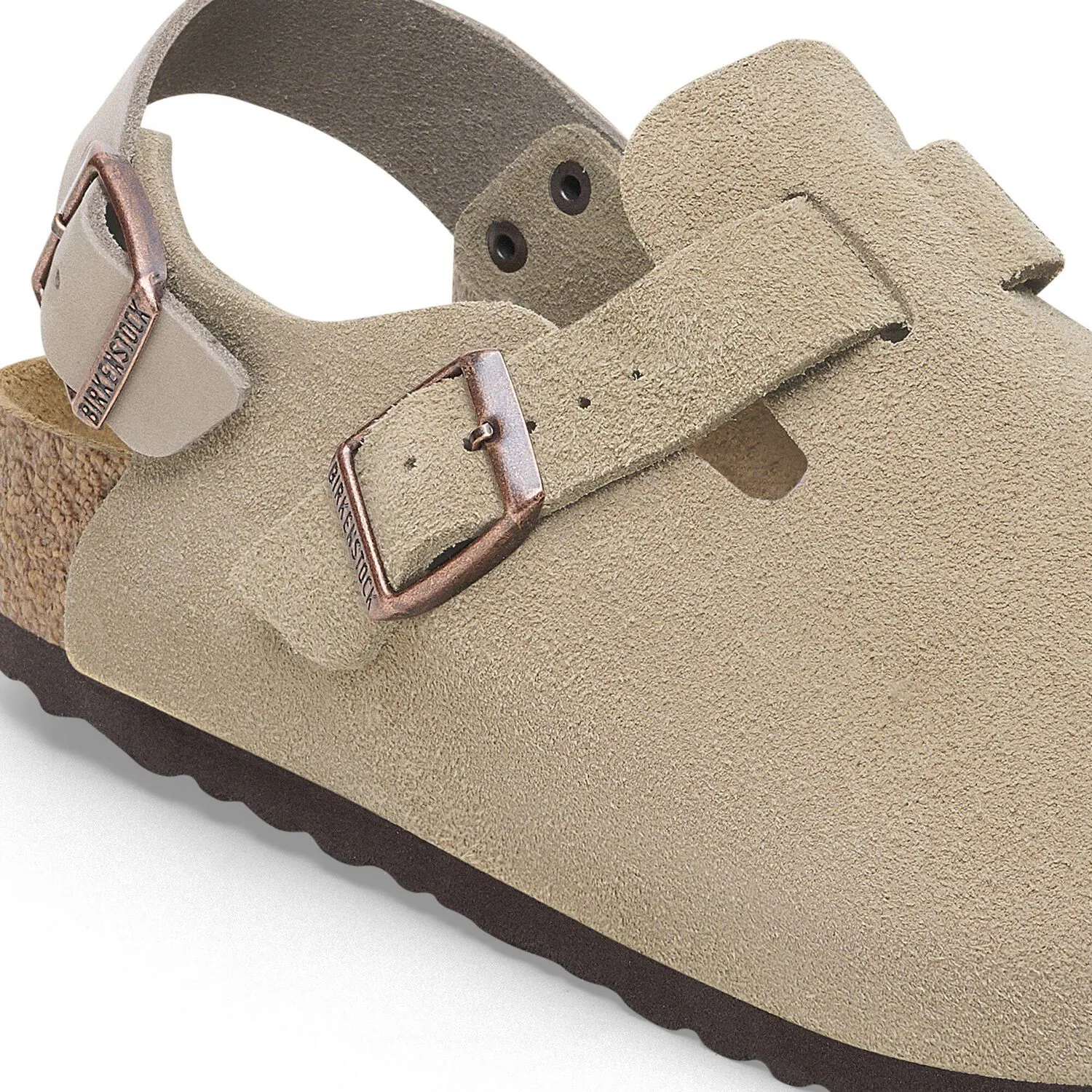 Birkenstock - Tokio Taupe, Suede Leather - immagine 5