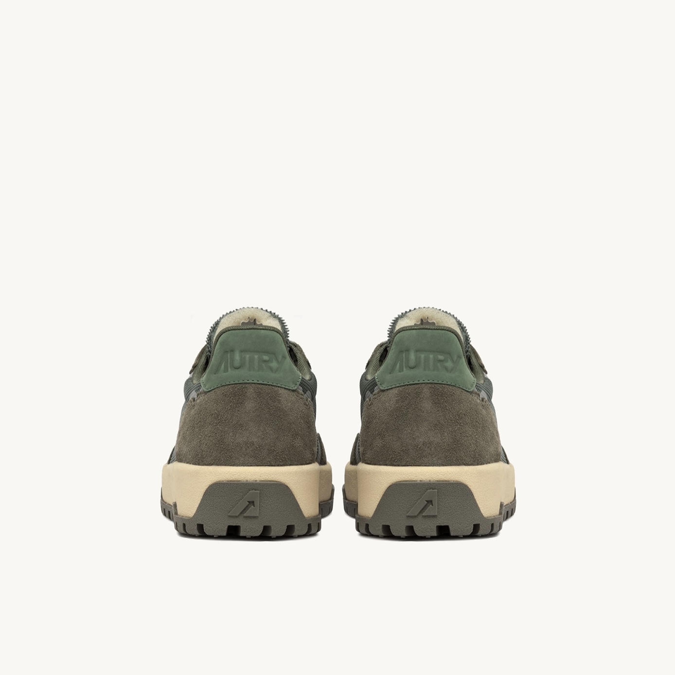 Autry - Wildpace Low in Mesh e Suede Schio Military - immagine 4