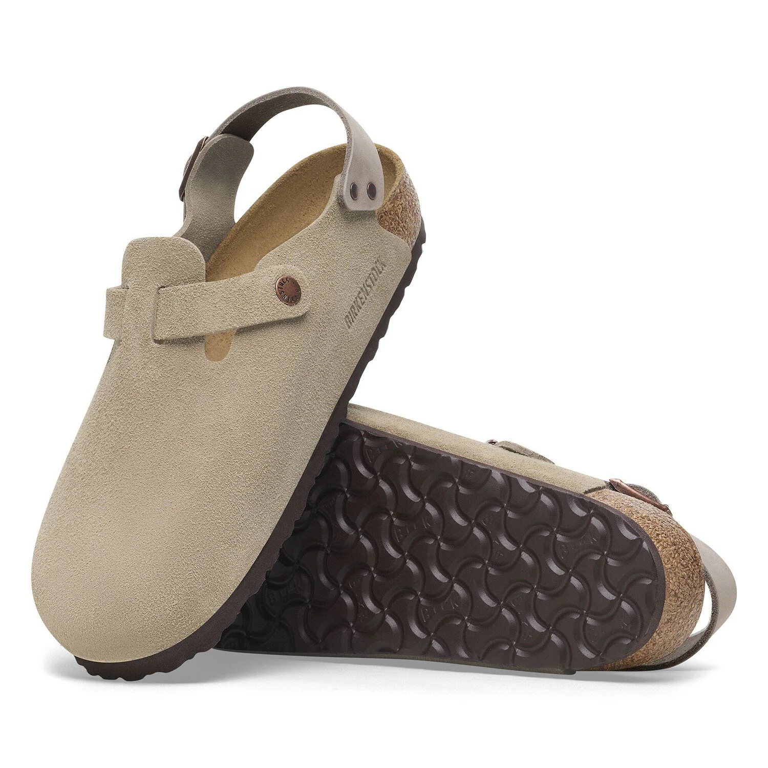Birkenstock - Tokio Taupe, Suede Leather - immagine 2