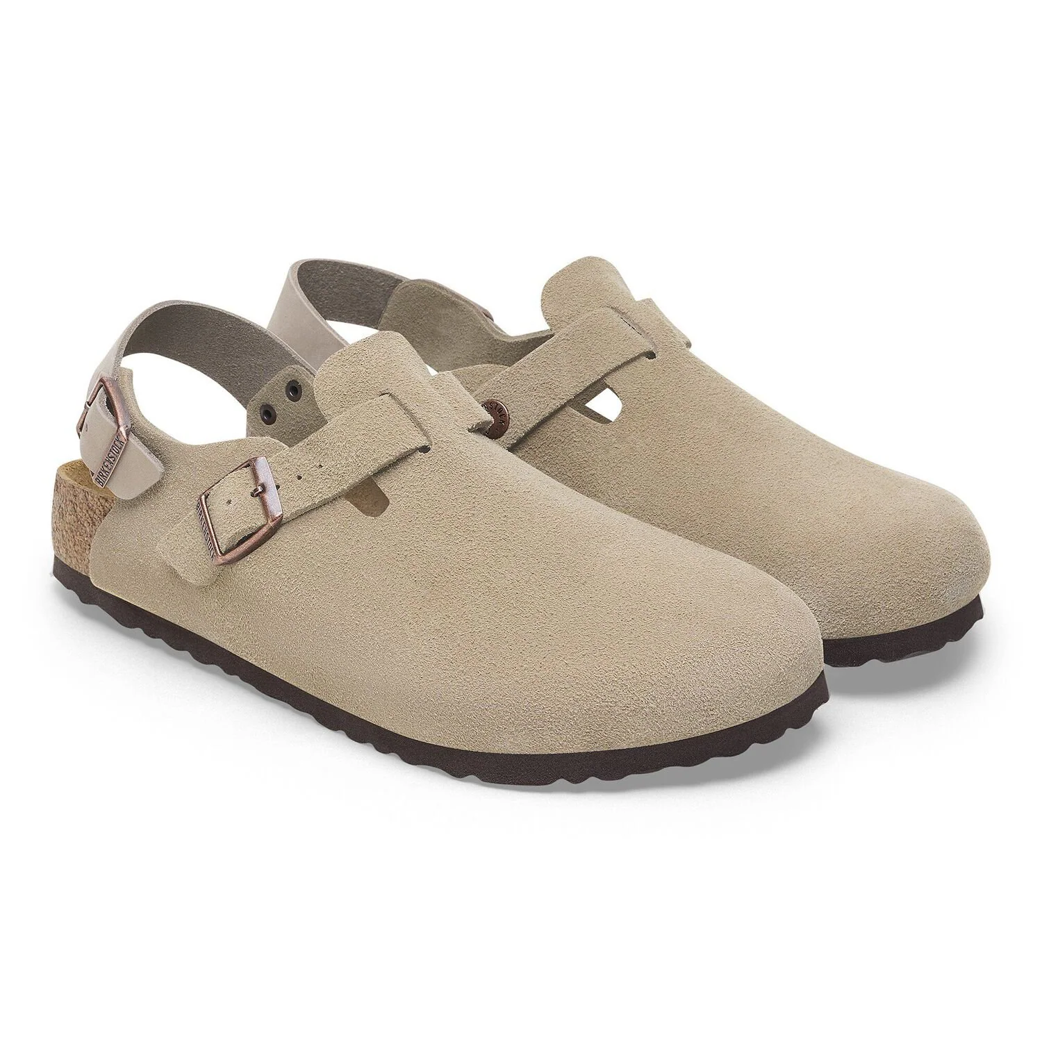 Birkenstock - Tokio Taupe, Suede Leather - immagine 3