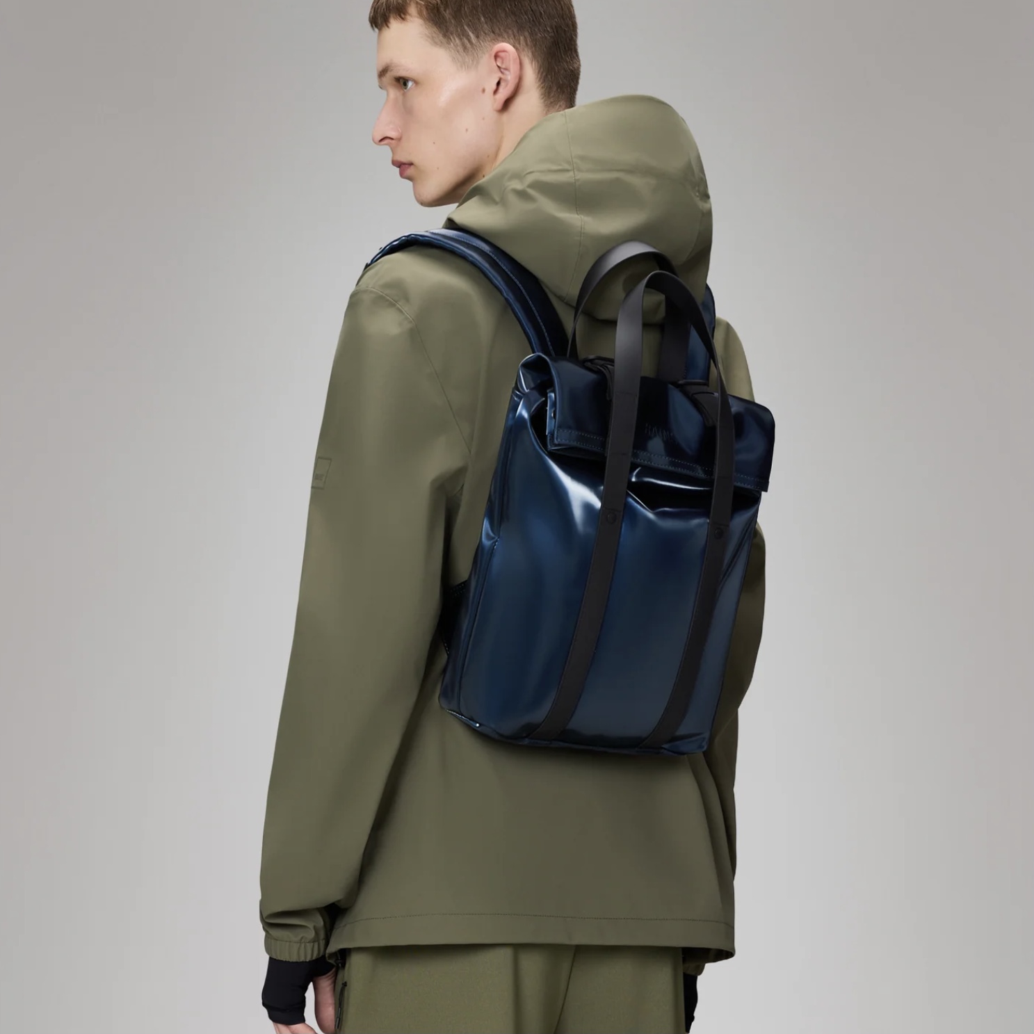 Rains - 2 Way Tote Backpack Mini Spill - immagine 2