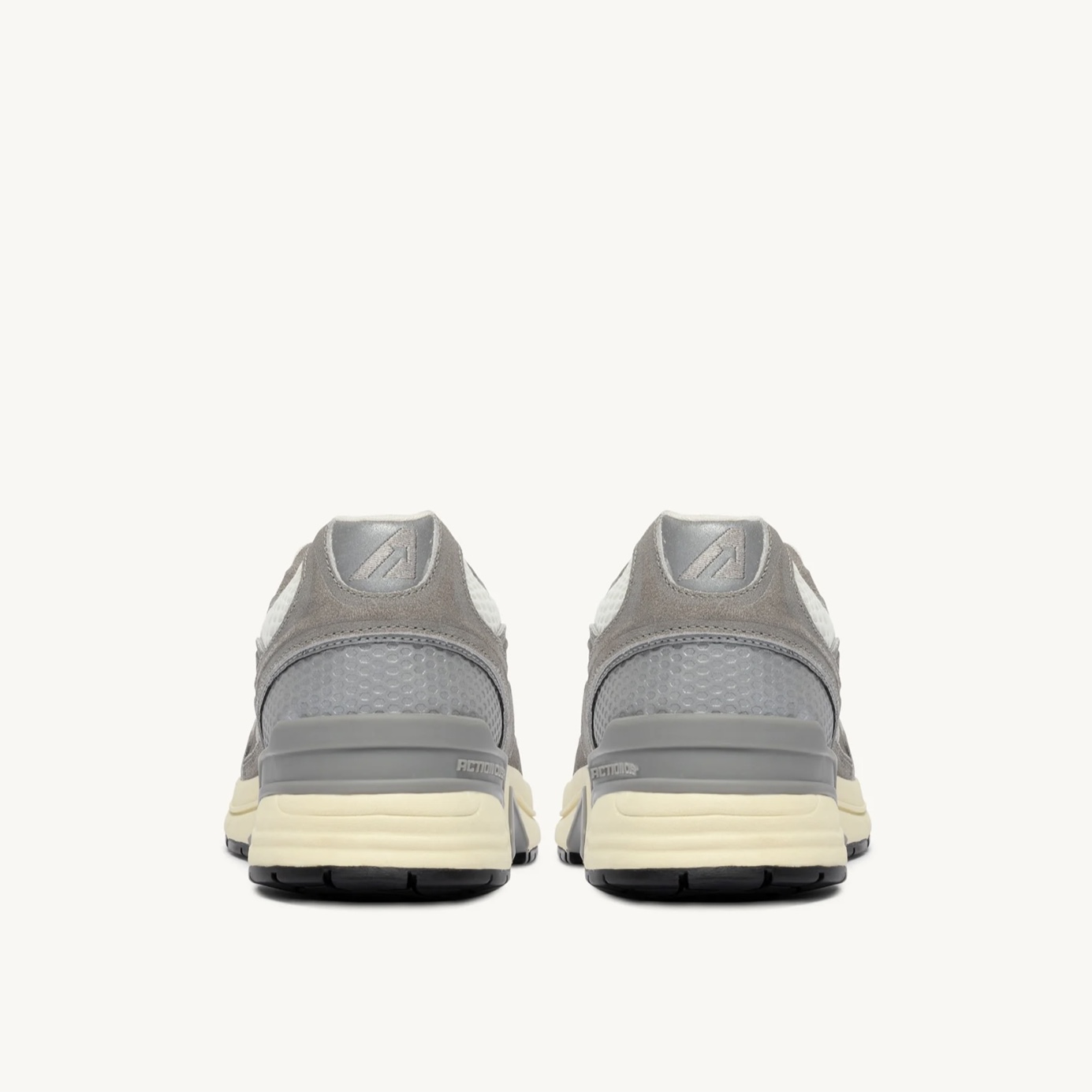 Autry Sneakers Hyperway in Mesh e Suede Bianco Grigio - immagine 3